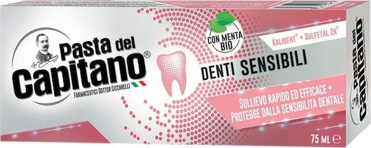 Pasta del Capitano Gum Protection Pastă de dinți pentru Dinți sensibili 75ml