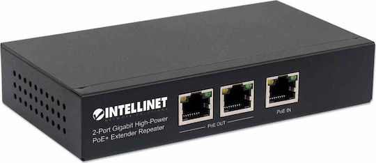 Intellinet 561266 PoE+ Repeater