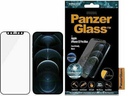 PanzerGlass Anti-Bluelight Antibacterial Full Face Tempered Glass (iPhone 12 Pro Max)