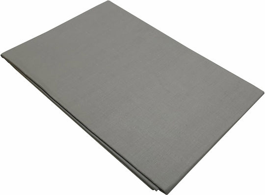 Le Blanc Cearșaf Super dublu 220x240cm. Cotton Line Gri