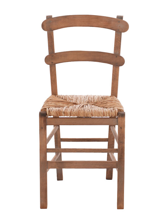 Cafe Wooden Chair Brown 40x38x88cm