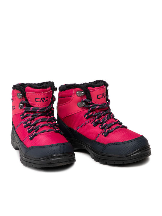 Kids Waterproof Hiking Boots Pink 31Q4954
