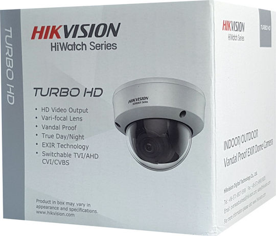 Hikvision HWT-D320-VF CCTV Surveillance Camera Full HD 1080p Waterproof with Lens 2.8-12mm