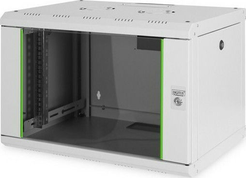 Digitus Unique Επιτοίχια Καμπίνα Rack 16U 60x60x82cm Λευκό DN-19 16U-6/6