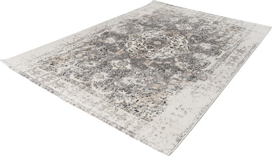 Polcarpet 2033 Σετ Χαλιά Κρεβατοκάμαρας Dark Grey White 3τμχ Polcarpet 2033 Σετ Χαλιά Κρεβατοκάμαρας Dark Grey White 3τμχ