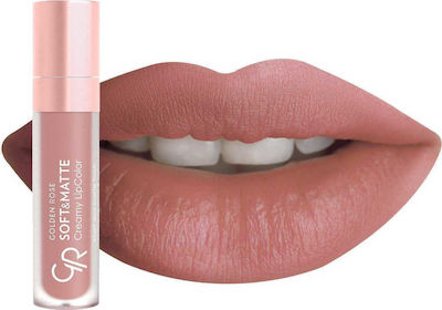 Golden Rose Soft & Matte Creamy Lang anhaltend Flüssig Lippenstift Matt