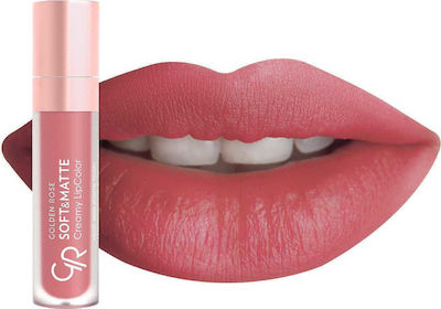 Golden Rose Soft & Matte Creamy Lang anhaltend Flüssig Lippenstift Matt