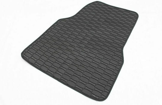 Covorașe Față 2buc din Furtun pentru Peugeot 806 1994-2002 Negre