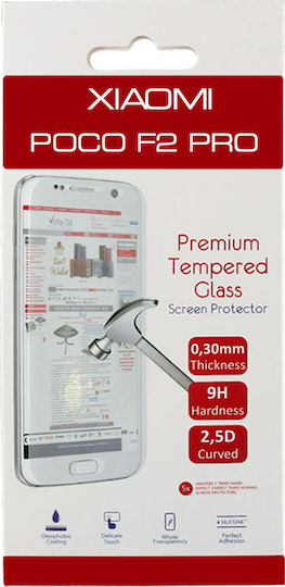 Volte-Tel 2.5D Full Glue Tempered Glass (Poco F2 Pro)