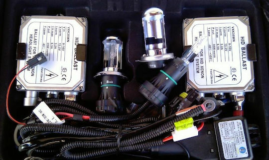 Xenon Σετ Φωτισμού Αυτοκινήτου H13 35W 12V 6000K Ψυχρό Λευκό