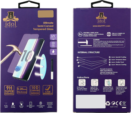 Idol 1991 UV Liquid Full Face Tempered Glass (Huawei P30 Pro) 8236891