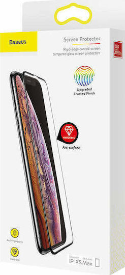 Baseus 3D Cover Mat Full Face Tempered Glass (iPhone XS Max)