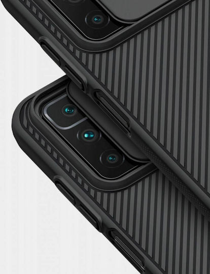 Nillkin Camshield Umschlag Rückseite Silikon 0.2mm Schwarz (Redmi 10 / 10 2022)