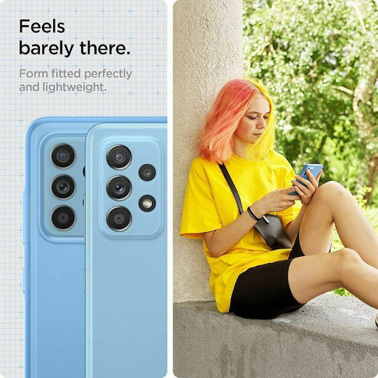 Spigen Thin Fit Silicone Back Cover Blue (Galaxy A52 / A52s)