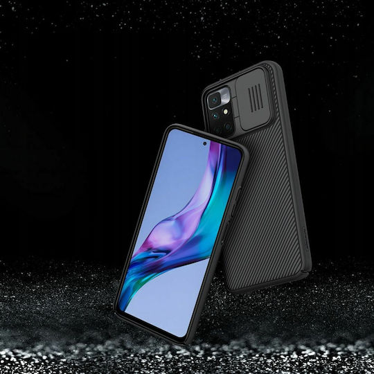Nillkin Camshield Umschlag Rückseite Silikon 0.2mm Schwarz (Redmi 10 / 10 2022)