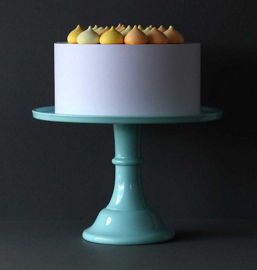 A Little Lovely Company Vintage Cake Stand Blue 29.7x29.7x20.2cm
