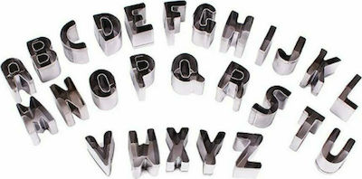 Luigi Ferrero Inox Cookie Cutter 26pcs FR-1827