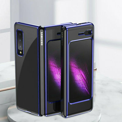 Hurtel Electroplating Case Back Cover Πλαστικό Μπλε (Galaxy Fold)