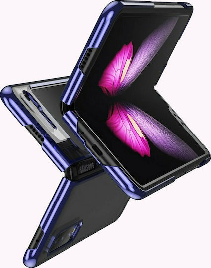Hurtel Electroplating Case Back Cover Πλαστικό 0.3mm Μπλε