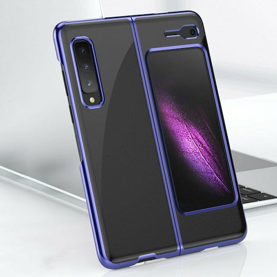 Hurtel Electroplating Case Back Cover Πλαστικό 0.3mm Μπλε