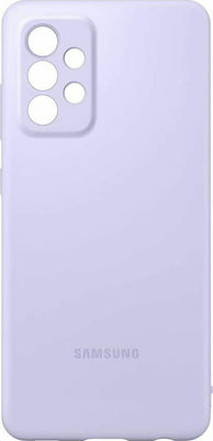 Samsung Silicone Cover Silicone Back Cover Durable Purple (Galaxy A52 / A52s)