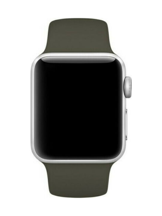 Tech-Protect Icon Armband Silikon mit Pin Grün (Apple Watch 44/45/46mm/Ultra 49mm)