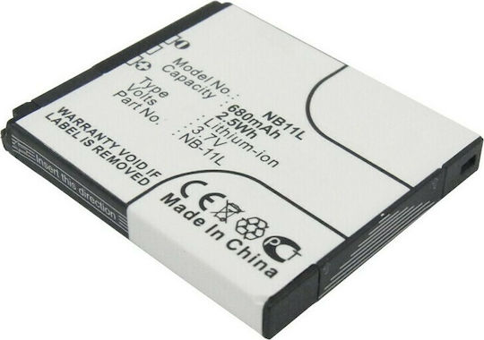 MultiEnergy Μπαταρία Φωτογραφικής Μηχανής NB-11L 680mAh Συμβατή με Canon