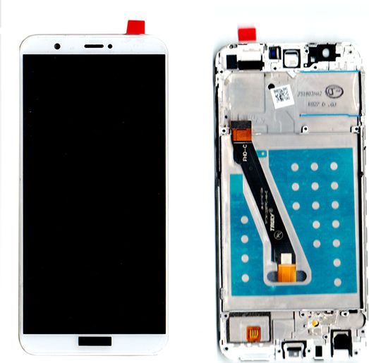 Οθόνη mit Touchscreen für Huawei P Smart (Weiß)
