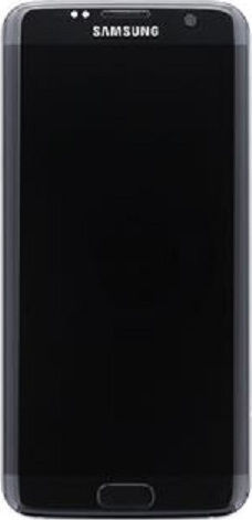 Samsung Οθόνη με Μηχανισμό Αφής και Πλαίσιο για Galaxy S7 Edge (Μαύρο)