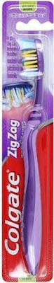 Colgate Zig Zag Periuță de dinți Mediu Violet 1buc