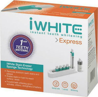 iWhite Express Teeth Whitening Device 5 Sponges & 1 Whitening Serum