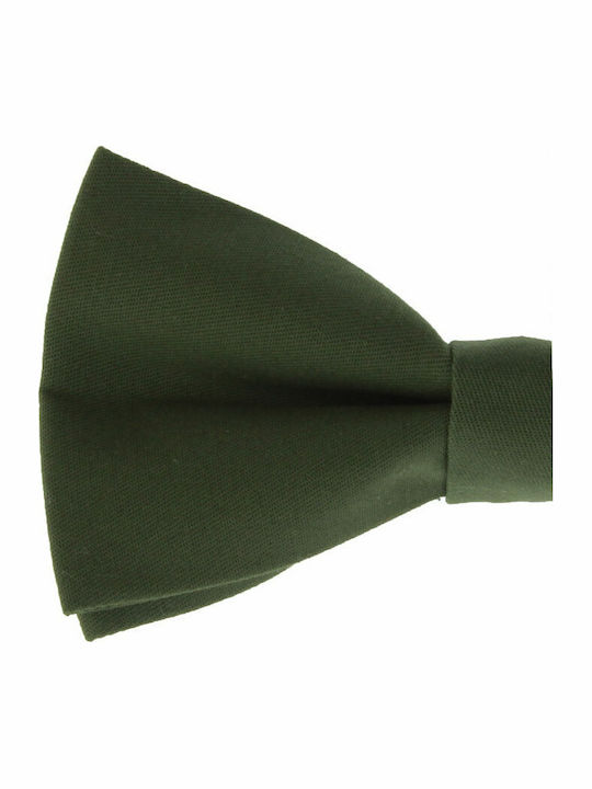 JFashion Handmade Cloth Bow Tie Green