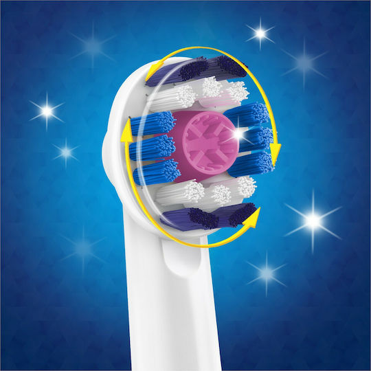 Oral-B 3D White Electric Toothbrush Replacement Heads CleanMaximiser 1pcs