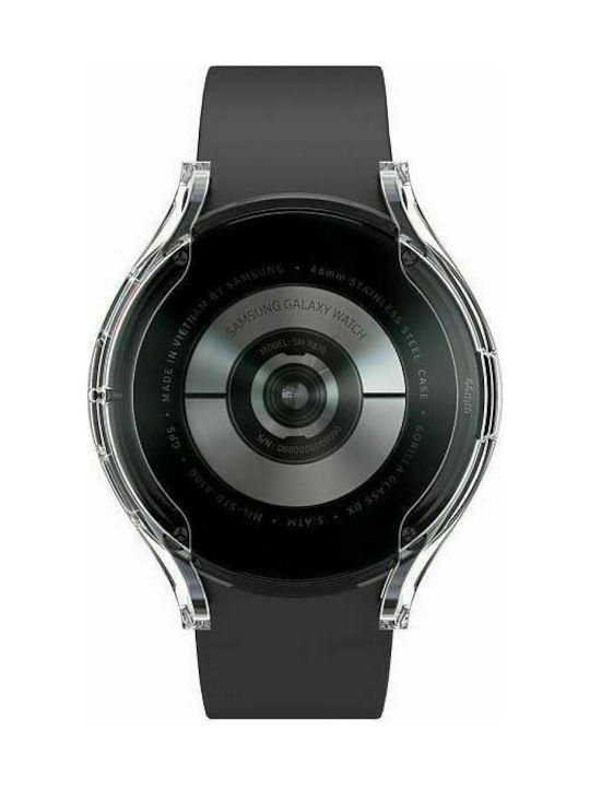 Spigen Ultra Hybrid Силиконов Калъф със Стъкло в Прозрачен цвят за Галакси Уотч 4 44мм