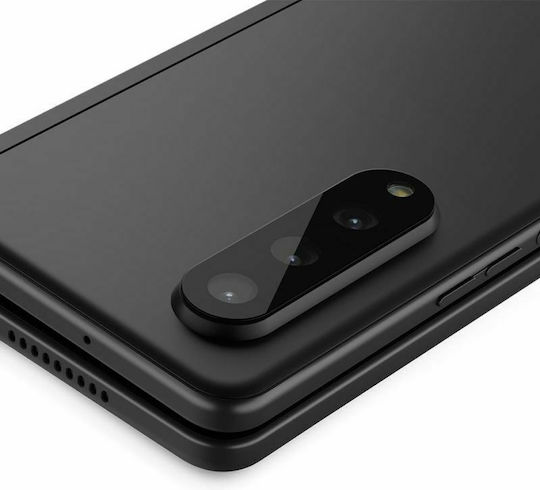 Spigen Optik Lens Protector Προστασία Κάμερας Tempered Glass Μαύρο για το Galaxy Z Fold 3