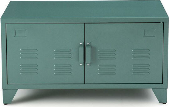 Hiba Entry Furniture with Shoe Rack Green 85x46x50cm