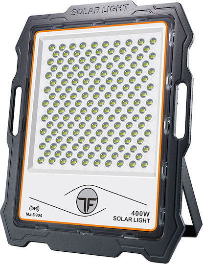 MJ-D904 Waterproof Solar LED Floodlight 400W Cold White 5000K IP67