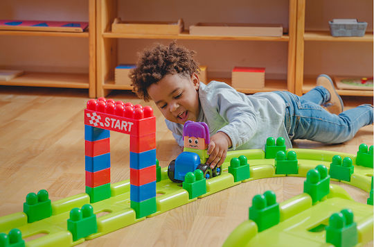 Miniland Конструктори Super Blocks Racing за 1.5+ Години 70 Бройки