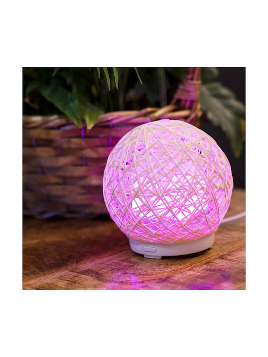 Lola Led Συσκευή Αρωματοθεραπείας Rio Scent Light Λευκή EC003-1