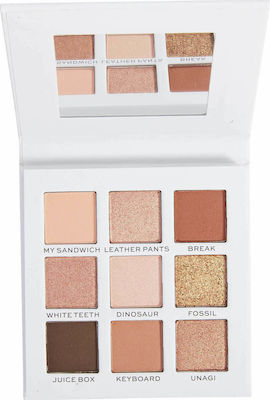 Revolution Beauty Friends Lidschatten-Palette in fester Form Ross 9gr