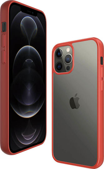PanzerGlass ClearCaseColor Задна корица Пластмаса Mandarin Red (iPhone 12 Pro Max)