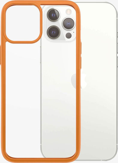 PanzerGlass ClearCaseColor Umschlag Rückseite Kunststoff Orange (iPhone 12 Pro Max)