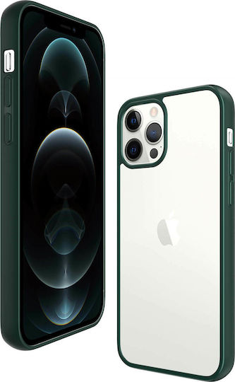 PanzerGlass ClearCaseColor Back Cover Σιλικόνης Racing Green (iPhone 12 Pro Max)