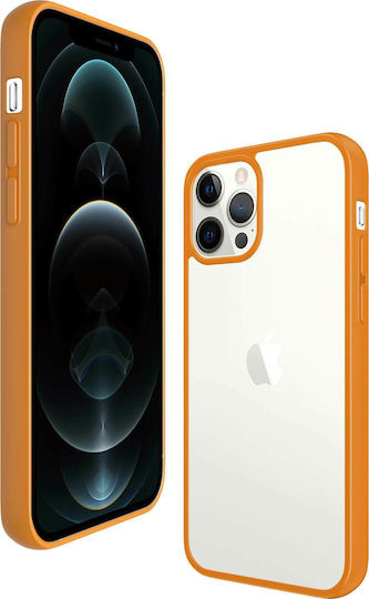 PanzerGlass ClearCaseColor Back Cover Πλαστικό Πορτοκαλί (iPhone 12 / 12 Pro)