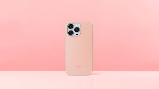 Moshi iGlaze Back Cover Σιλικόνης Dahlia Pink (iPhone 13 Pro Max)