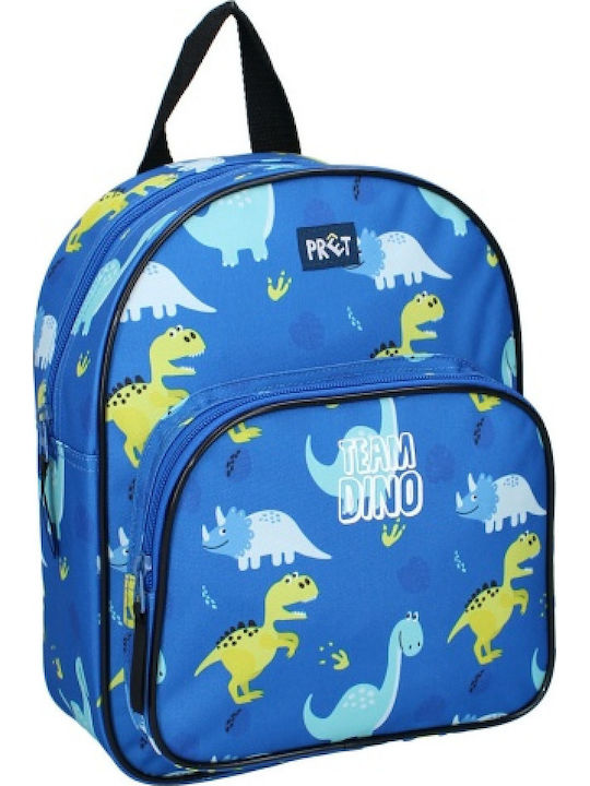 Δεινόσαυροι School Bag Backpack Kindergarten in Blue color