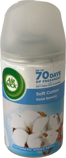 Airwick Ανταλλακτικό για Συσκευή Ψεκασμού Freshmatic με Άρωμα Pure Soft Cotton 250ml