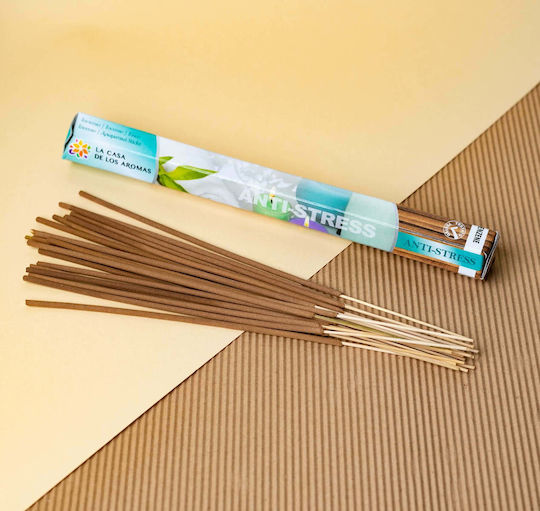 La Casa de los Aromas Αρωματικά Sticks Κατά του Στρες με Άρωμα La Casa de los Aromas Incense 20τμχ