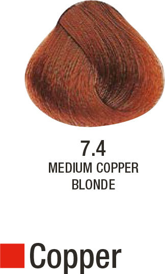 Alfaparf Milano Professional Evolution Of The Color Βαφή Μαλλιών 7.4 Ξανθό Medium Χάλκινο 60ml