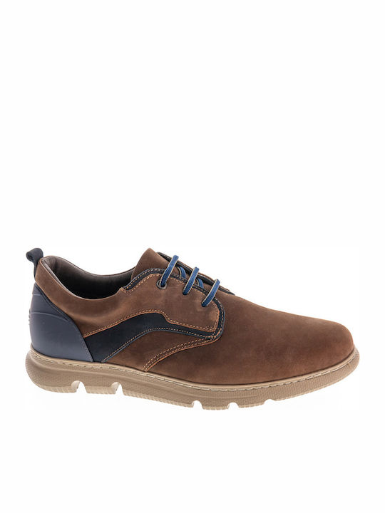 On Foot Men's Anatomic Leather Casual Shoes Tabac Brown